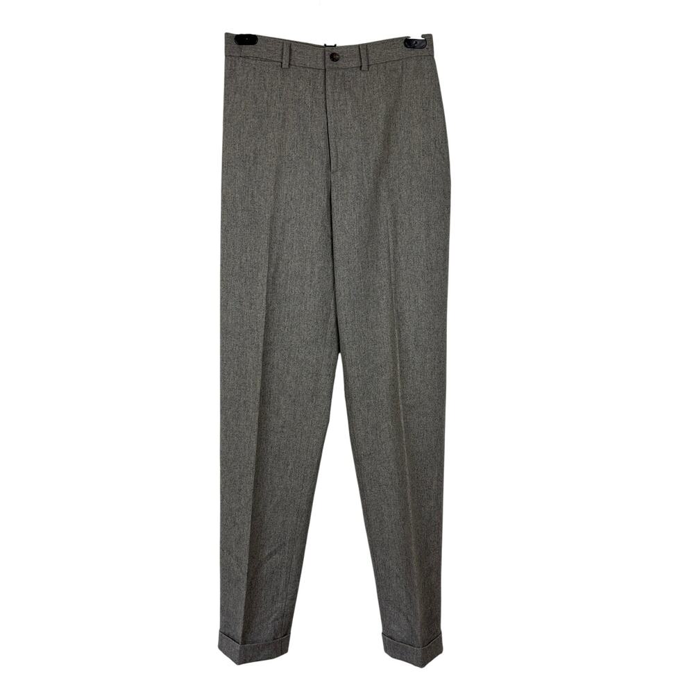Ralph Lauren Collection Purple Label Women 8 Felted Wool Trousers Union Vintage